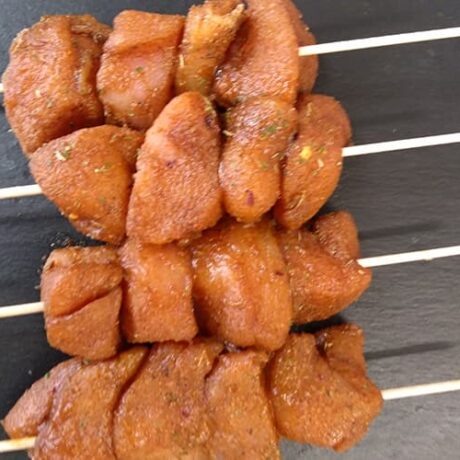 Caribbean Jerk Chicken Kebab