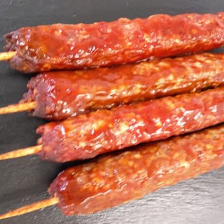 Kentucky Bourbon Beef Kofta Kebabs