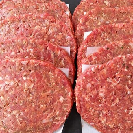 Lamb and Mint Burgers