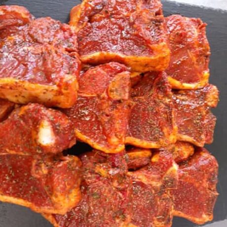 Minted Lamb Chops