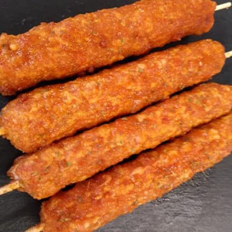 Sticky Maple Pork Kofta Kebab